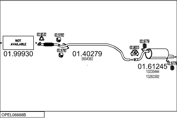 Изпускателна система MTS                 