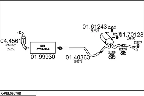 Изпускателна система MTS                 