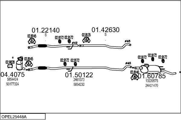 Изпускателна система MTS                 