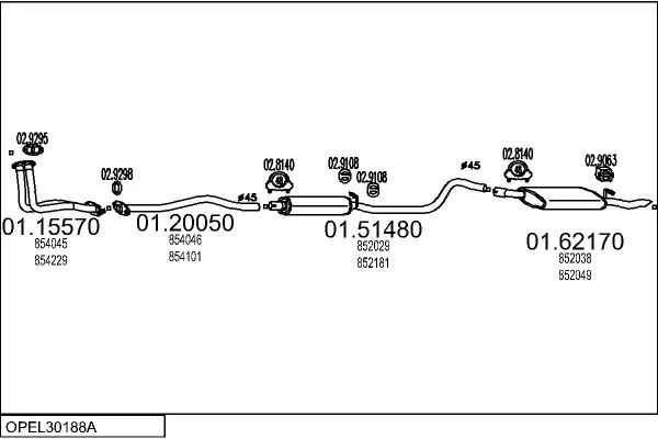 Изпускателна система MTS                 