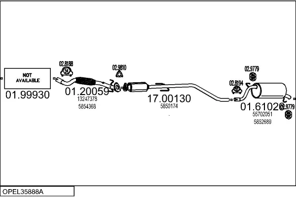Изпускателна система MTS                 