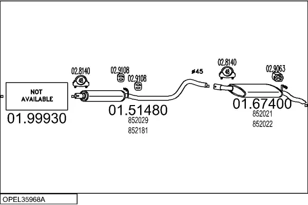 Изпускателна система MTS                 