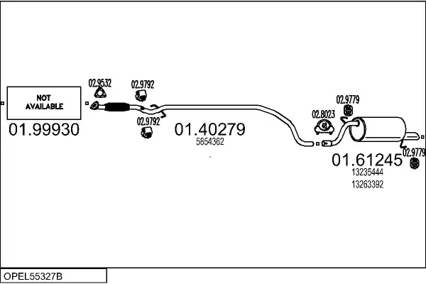 Изпускателна система MTS                 