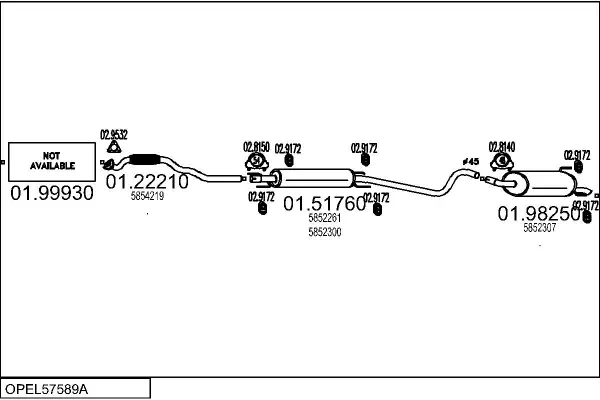 Изпускателна система MTS                 