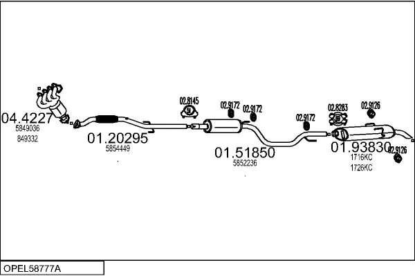 Изпускателна система MTS                 