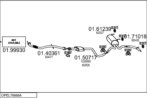 Изпускателна система MTS                 