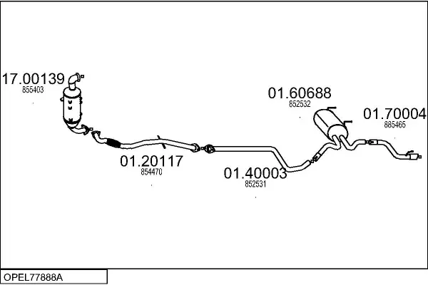 Изпускателна система MTS                 