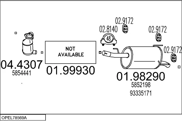 Изпускателна система MTS                 