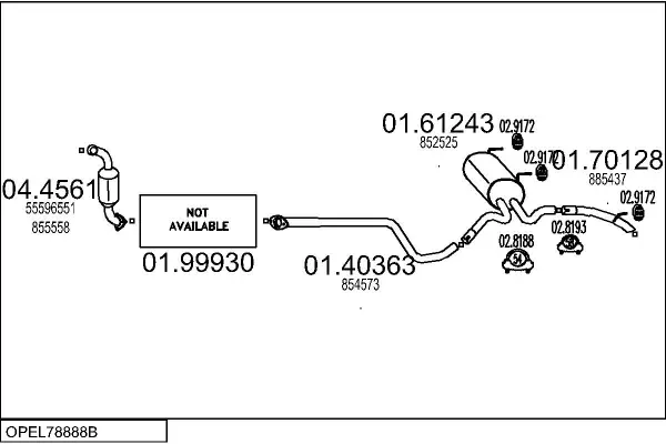 Изпускателна система MTS                 