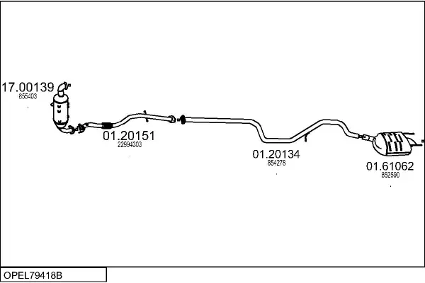 Изпускателна система MTS                 
