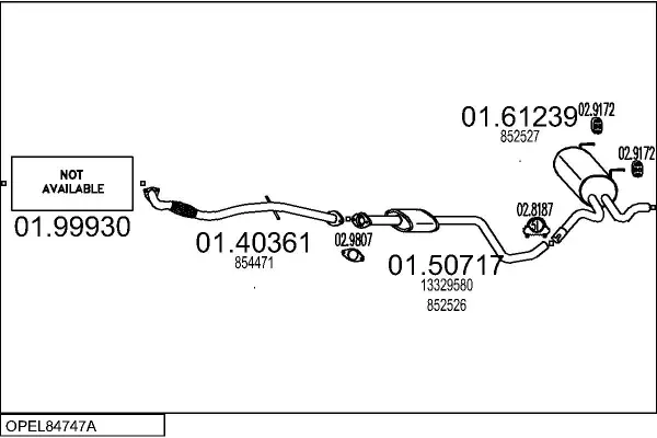 Изпускателна система MTS                 