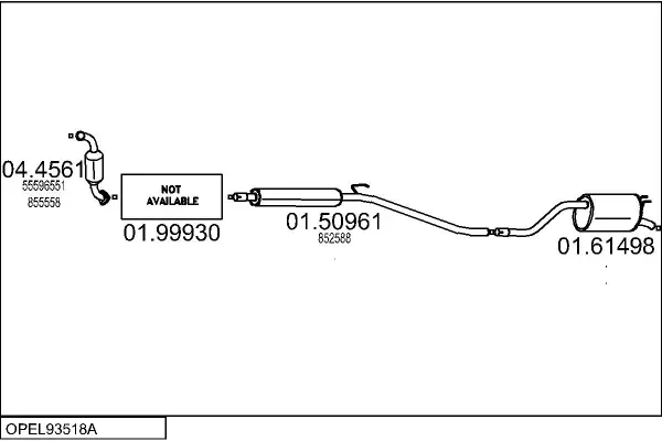 Изпускателна система MTS                 