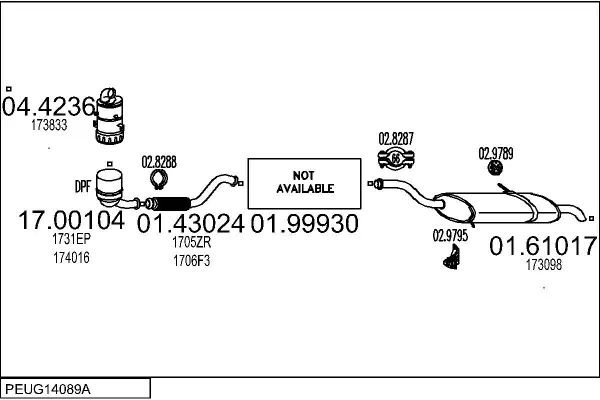 Изпускателна система MTS                 