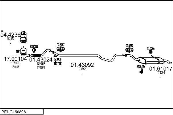Изпускателна система MTS                 