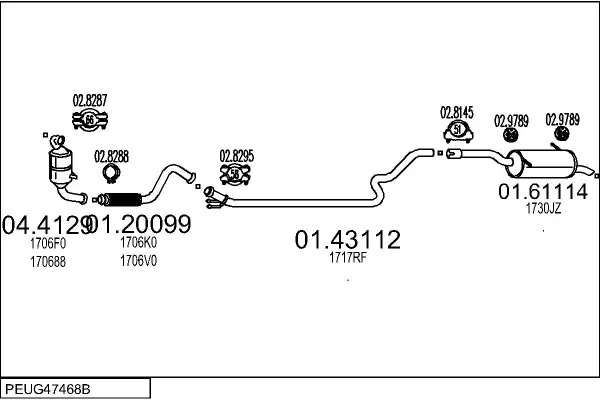 Изпускателна система MTS                 