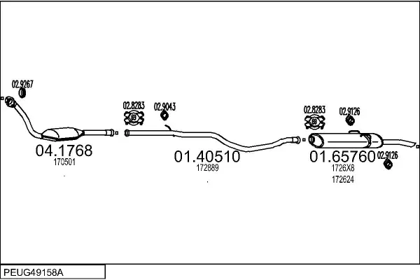 Изпускателна система MTS                 