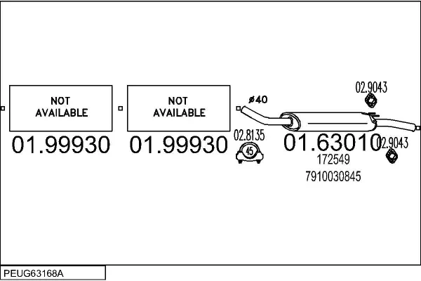 Изпускателна система MTS                 
