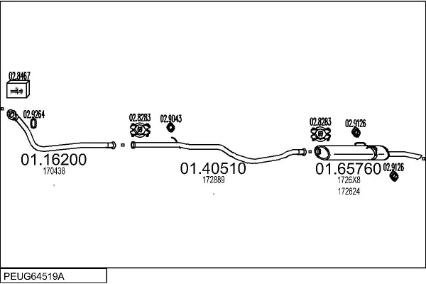Изпускателна система MTS                 