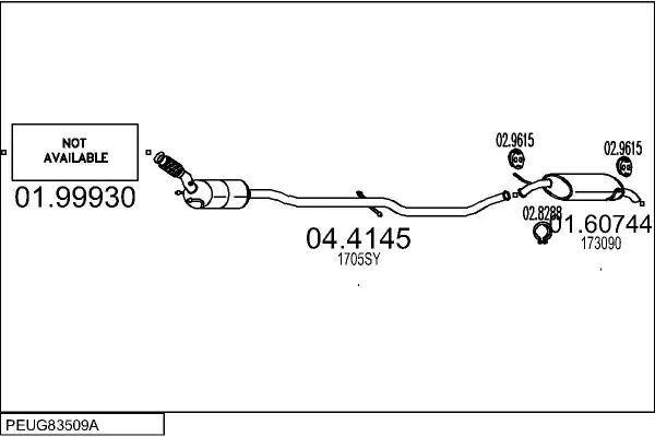 Изпускателна система MTS                 