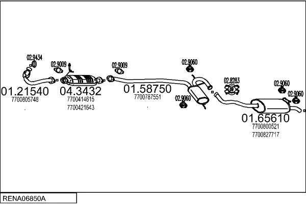 Изпускателна система MTS                 