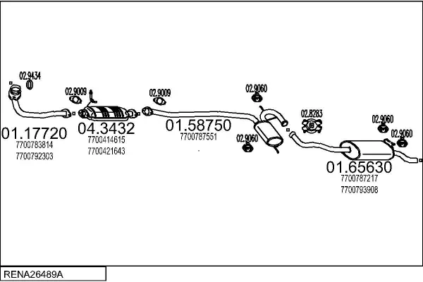 Изпускателна система MTS                 