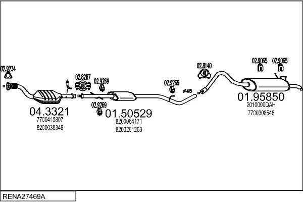 Изпускателна система MTS                 