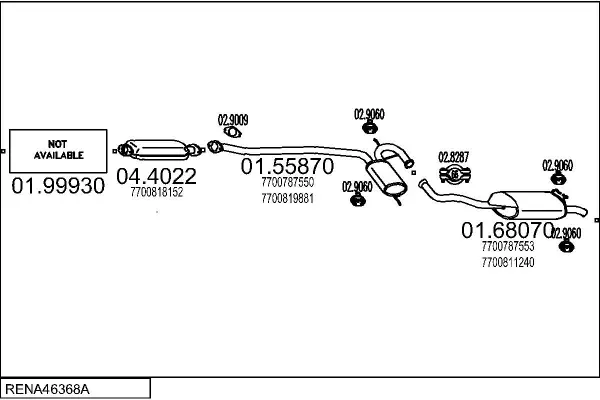 Изпускателна система MTS                 
