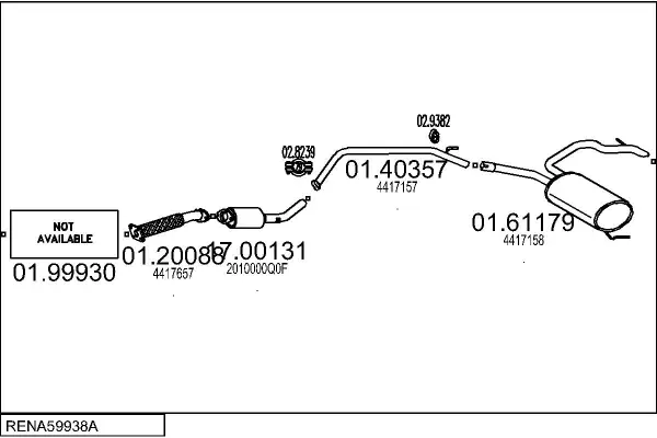 Изпускателна система MTS                 