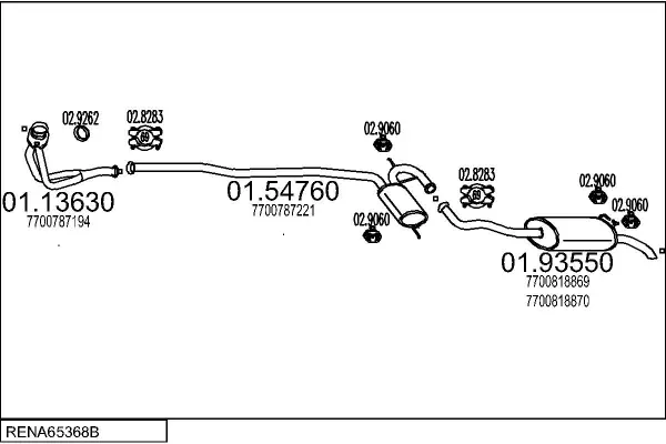 Изпускателна система MTS                 