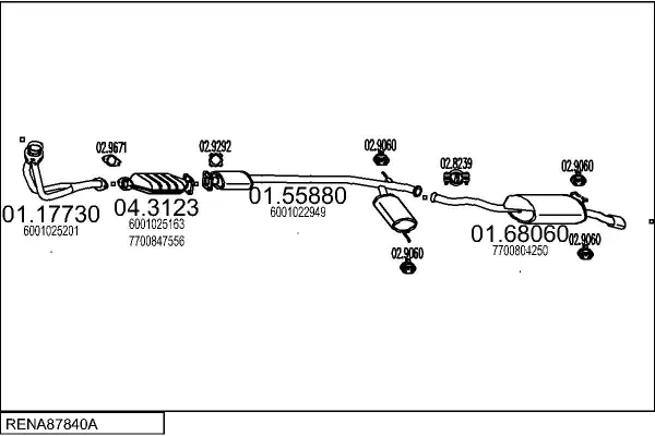 Изпускателна система MTS                 