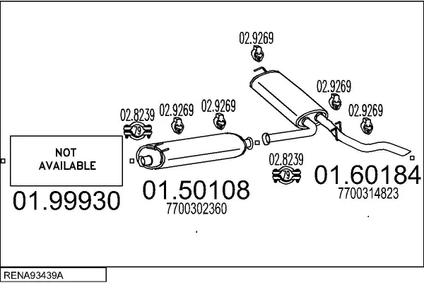 Изпускателна система MTS                 