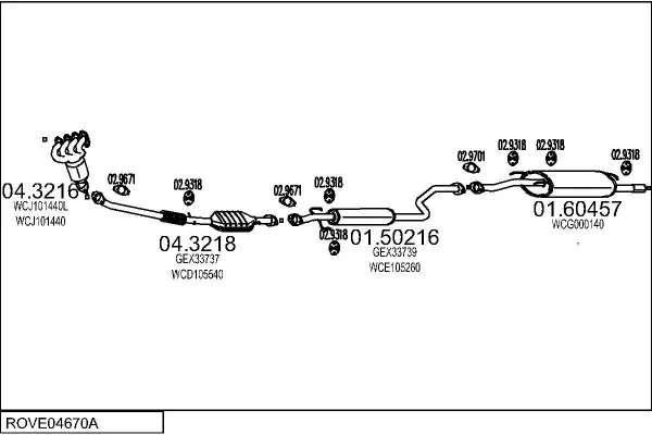 Изпускателна система MTS                 