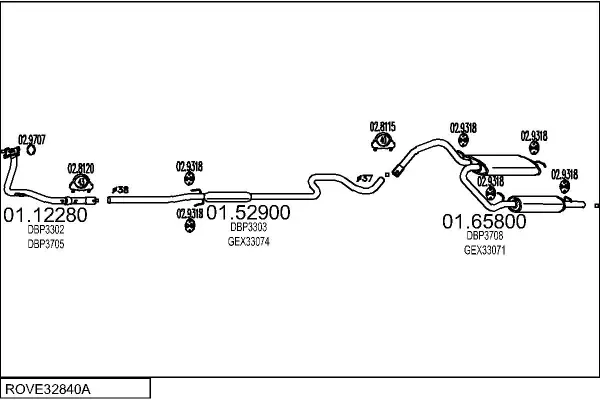 Изпускателна система MTS                 