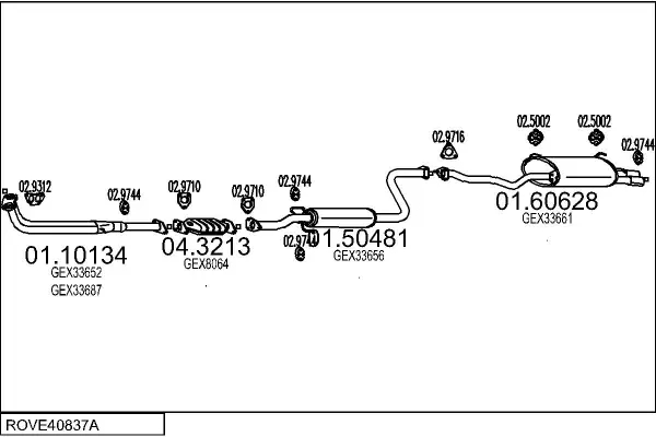 Изпускателна система MTS                 