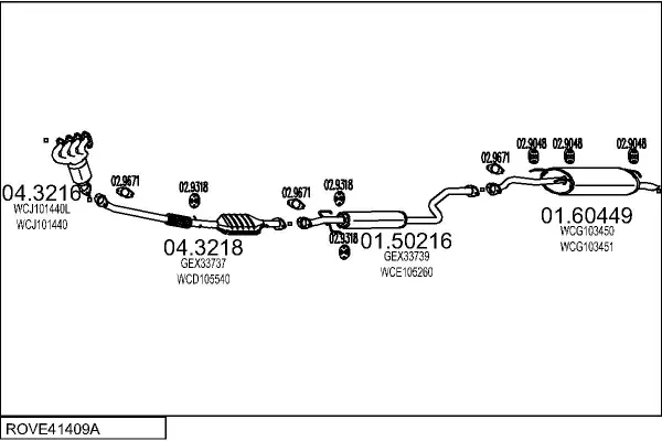 Изпускателна система MTS                 