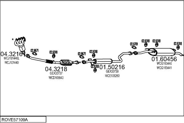 Изпускателна система MTS                 