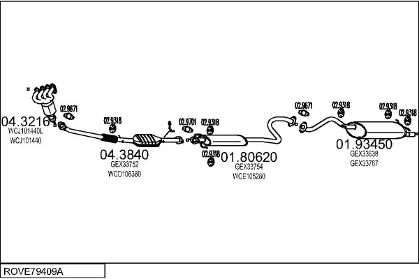 Изпускателна система MTS                 