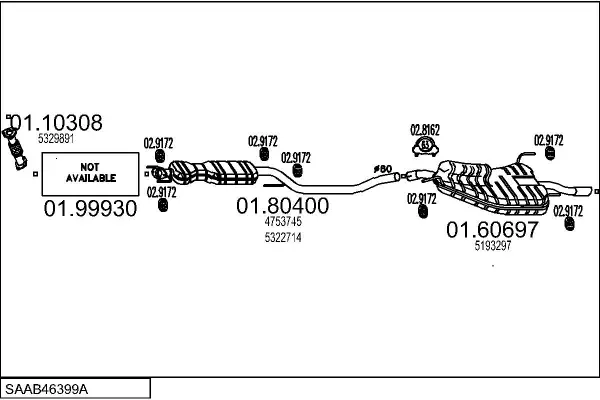 Изпускателна система MTS                 