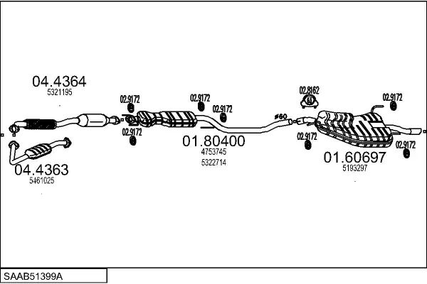 Изпускателна система MTS                 