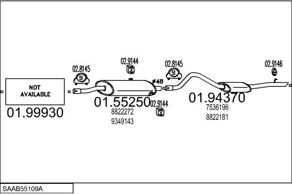 Изпускателна система MTS                 