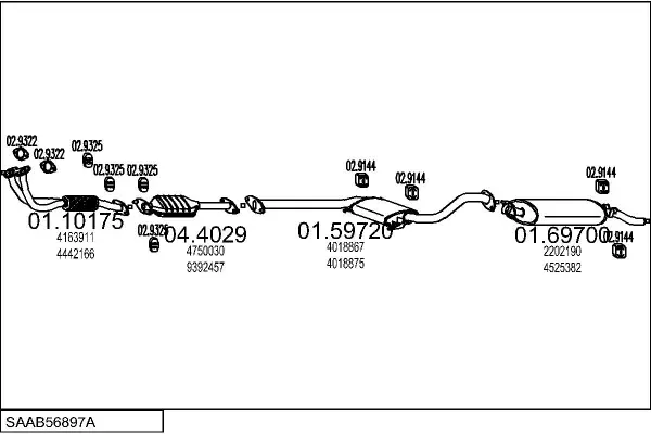 Изпускателна система MTS                 