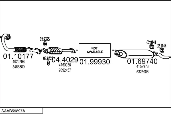 Изпускателна система MTS                 