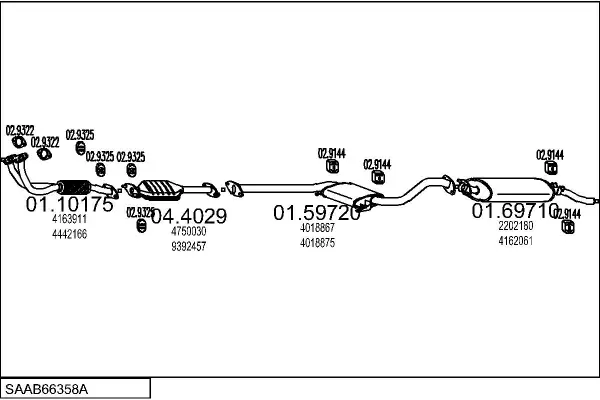Изпускателна система MTS                 