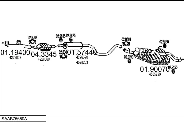 Изпускателна система MTS                 
