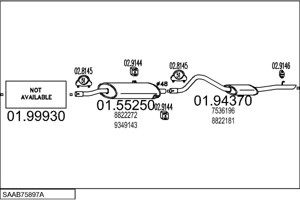 Изпускателна система MTS                 