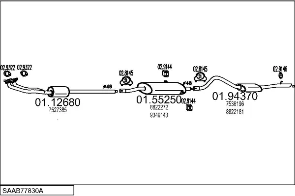 Изпускателна система MTS                 