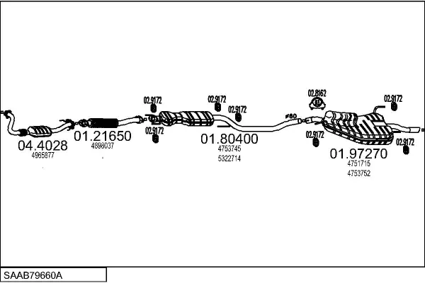 Изпускателна система MTS                 