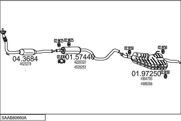 Изпускателна система MTS                 