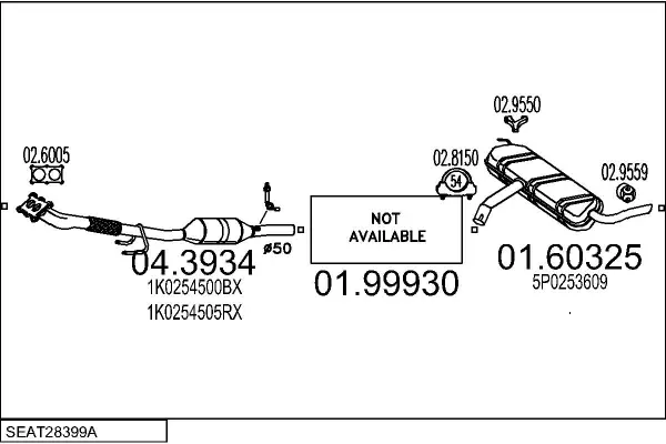 Изпускателна система MTS                 