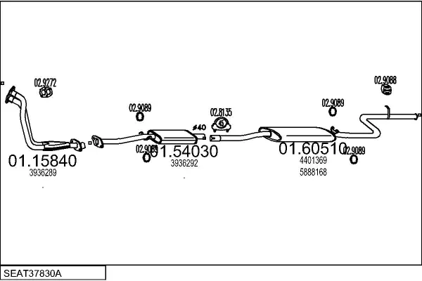 Изпускателна система MTS                 